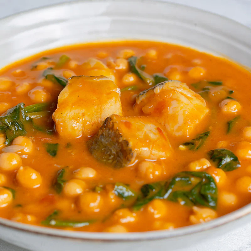 Garbanzos con bacalao y espinacas - Image 2