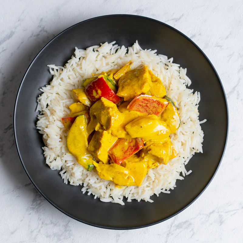 Pollo al curry con arroz - Image 3